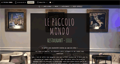 Desktop Screenshot of lepiccolomondo.com